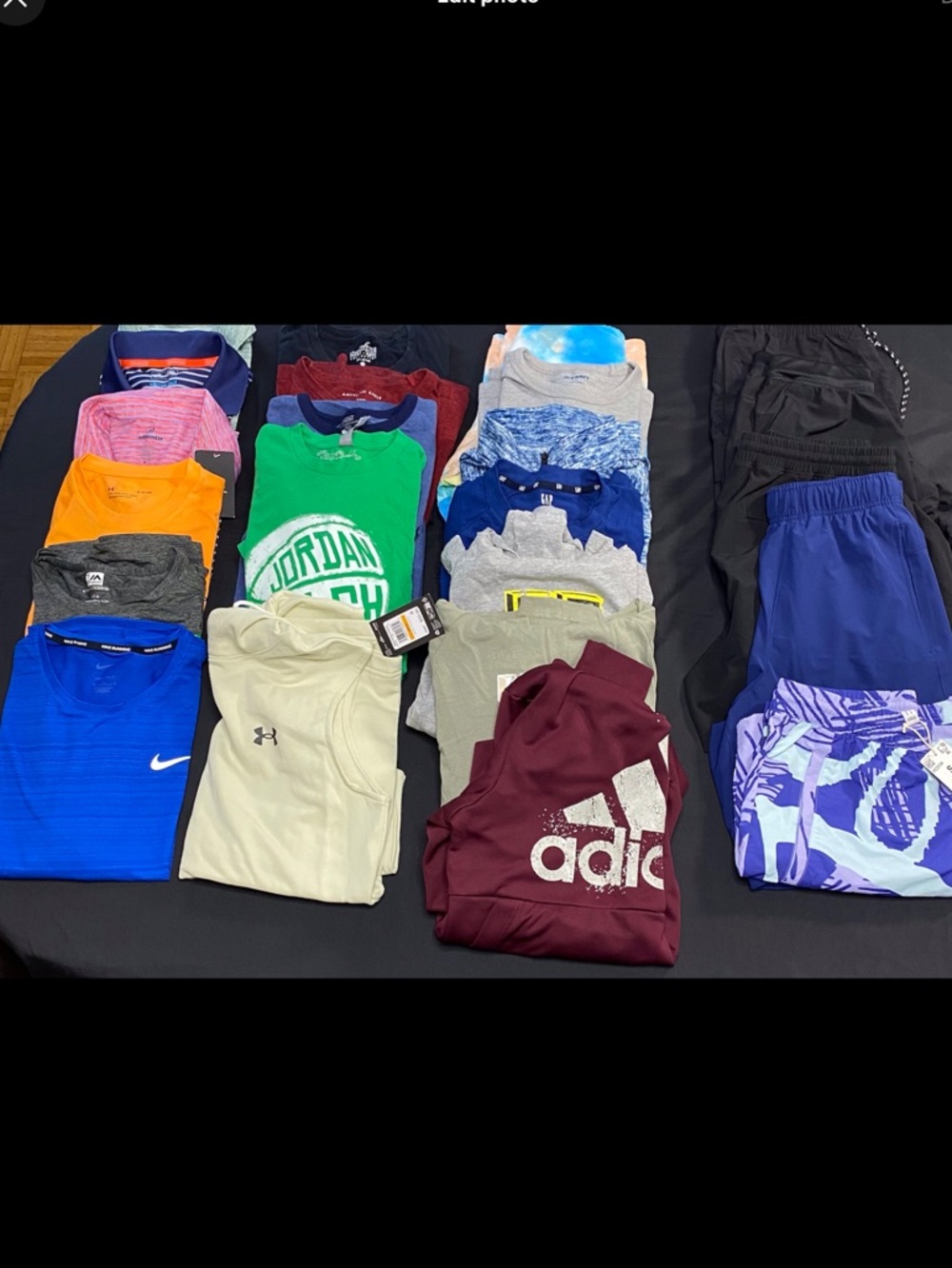 Men's Athletic Wear Lot - Nike Under Armour Adidas & More NWT